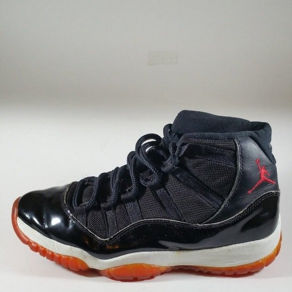 Air Jordan 11 XI Bred 1996 Original Nike Shoes - Picture 8 of 8